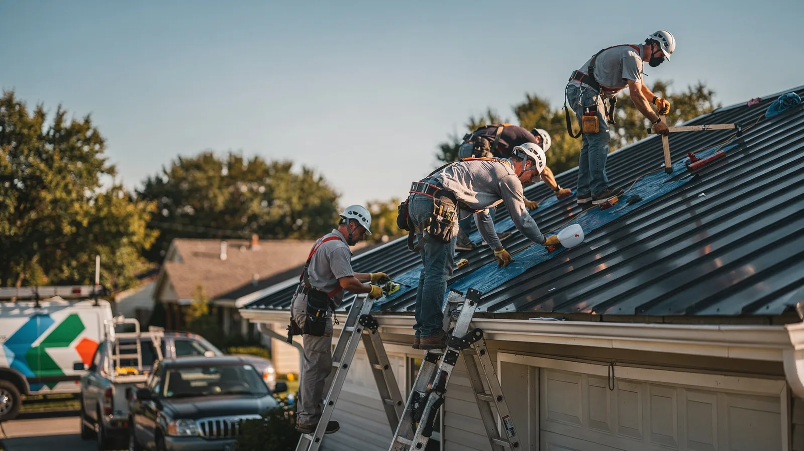 Metal Roof Installation in Germantown, IL near me
